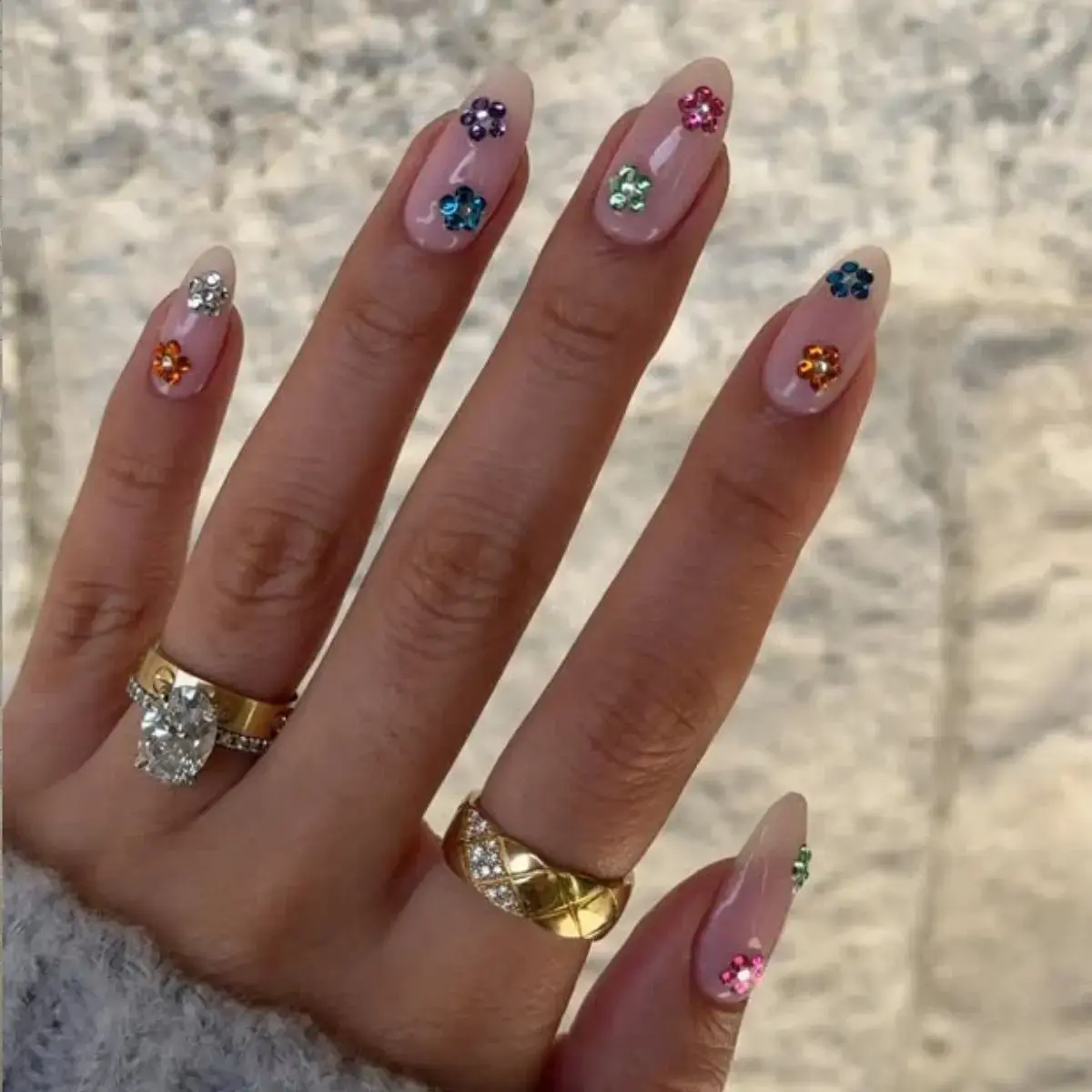 Bedazzled Nails Spark Summer 2026 Comeback, Celebs Say Yes
