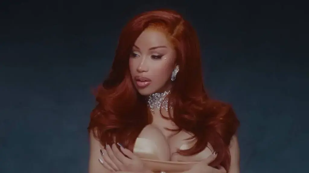 Cardi B's Red Dress Causes a Stir Online