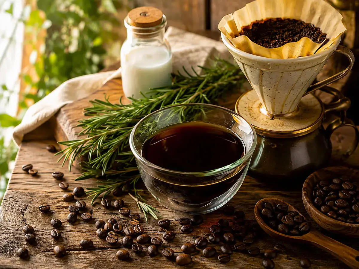 Coffee Rinse Offers Natural Hair Benefits