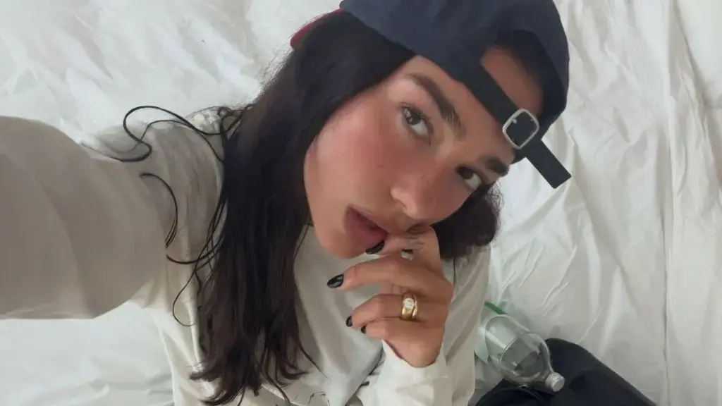 Dua Lipa's Sheer Blouse Makes a Statement for England