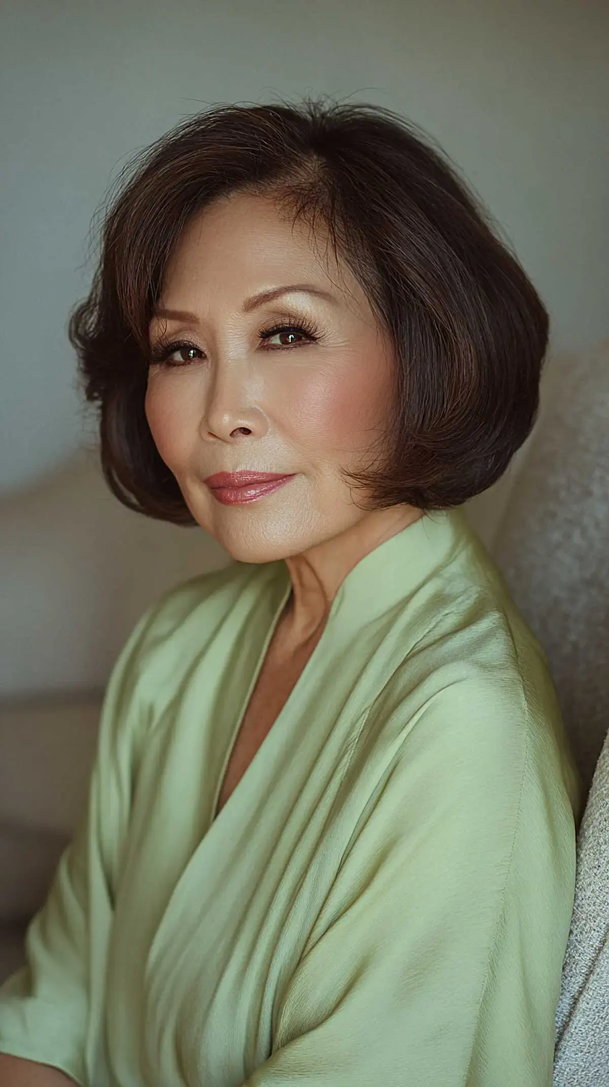 Elegant Bobs for Women Over 70