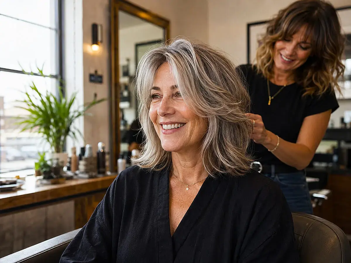 Hair Transformation in Your 50s: What to Expect