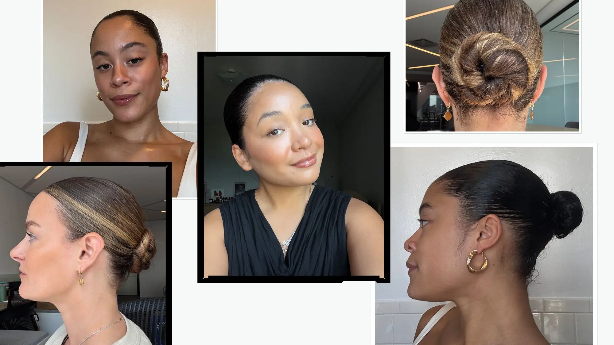 How to Achieve a Slicked-Back Bun Without Flyaways