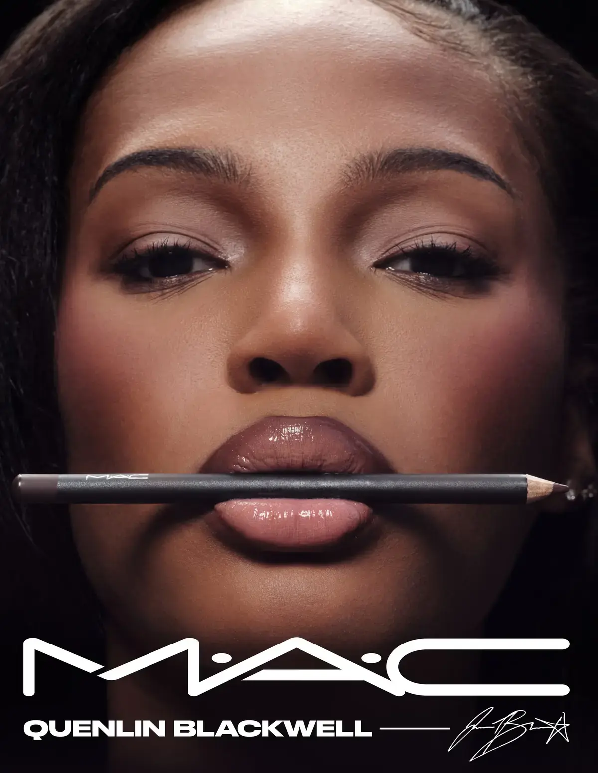 Internet Star Quen Blackwell Launches MAC Cosmetics Lip Kit