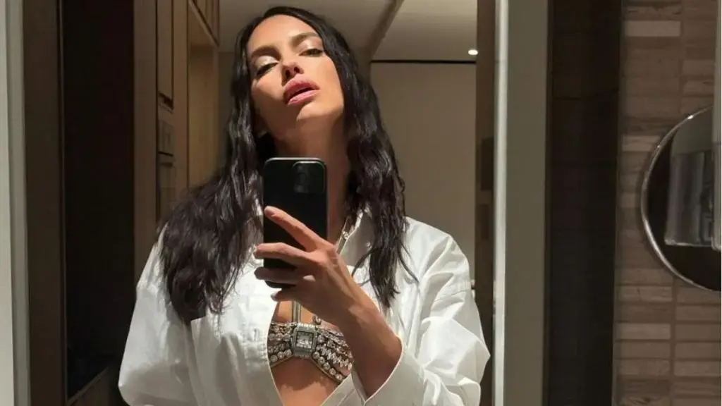 Irina Shayk Stuns in See-Through Dolce & Gabbana Outfit