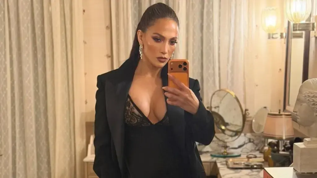 Jennifer Lopez Dazzles Paris in Striking Sheer Gown