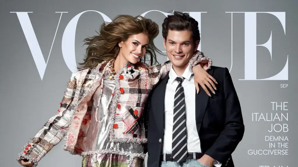 Kaia Gerber and Homer Gere Star on Vogue's September Cover Under Chloe Malle's Direction