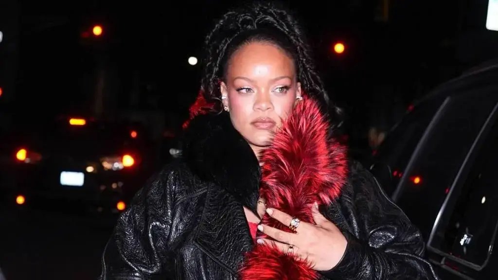 Rihanna Dazzles in Striking Dior Shawl for Elle Cover