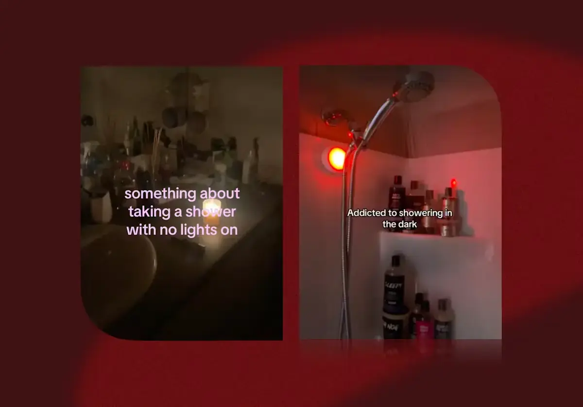 Showering in the Dark: A New Relaxation Trend