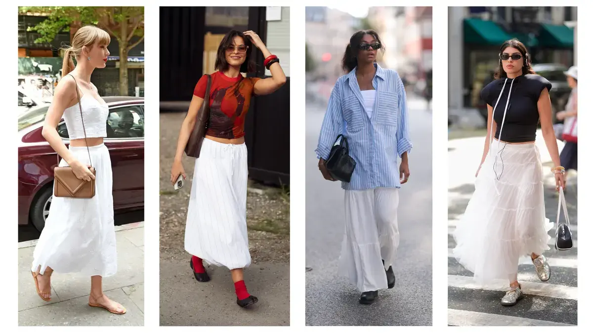 Summer's Unsung Hero: The White Maxi Skirt's Rise to Prominence