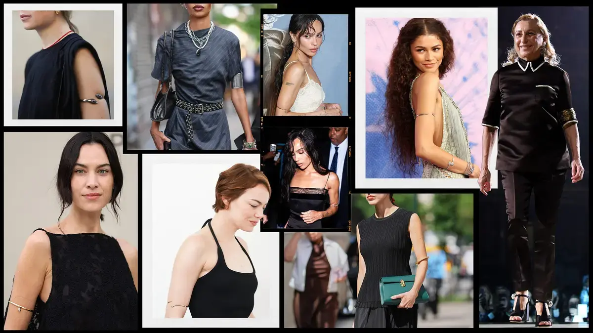 The Arm Cuff Makes a Stylish Comeback