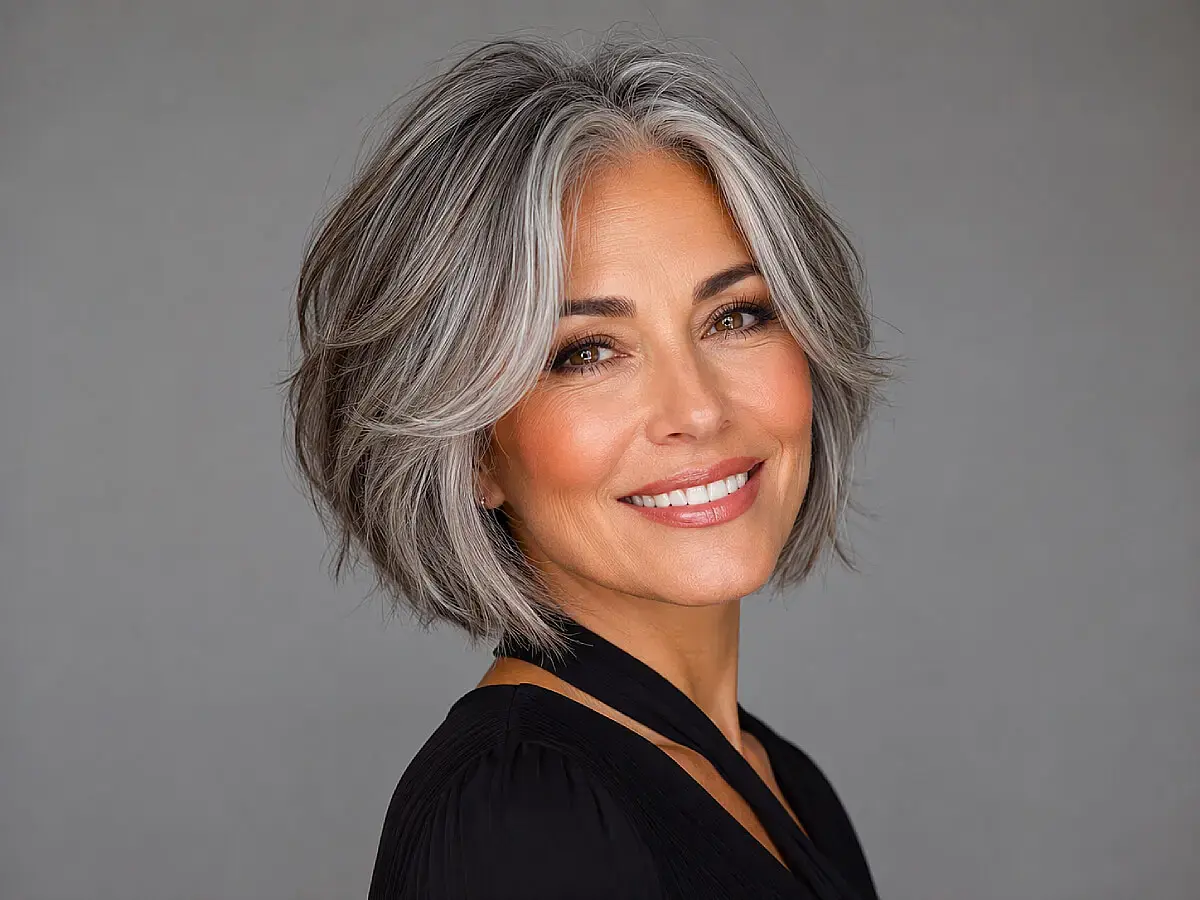 The Enduring Appeal of the Bob with Curtain Bangs for Women Over 50
