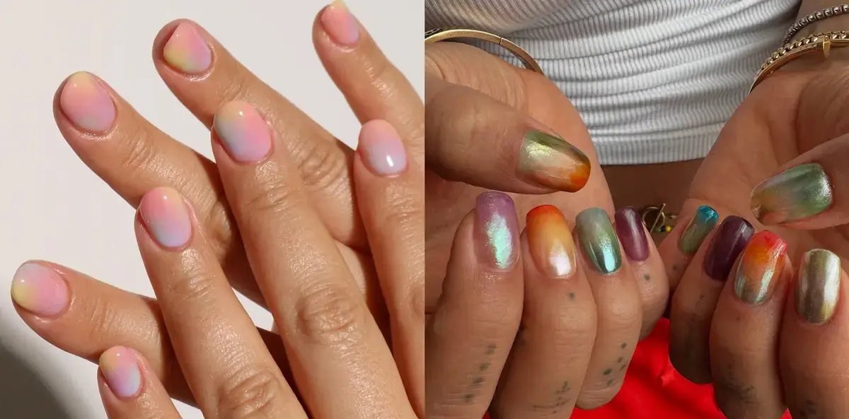Watercolor Nail Art Becomes Latest Manicure Sensation