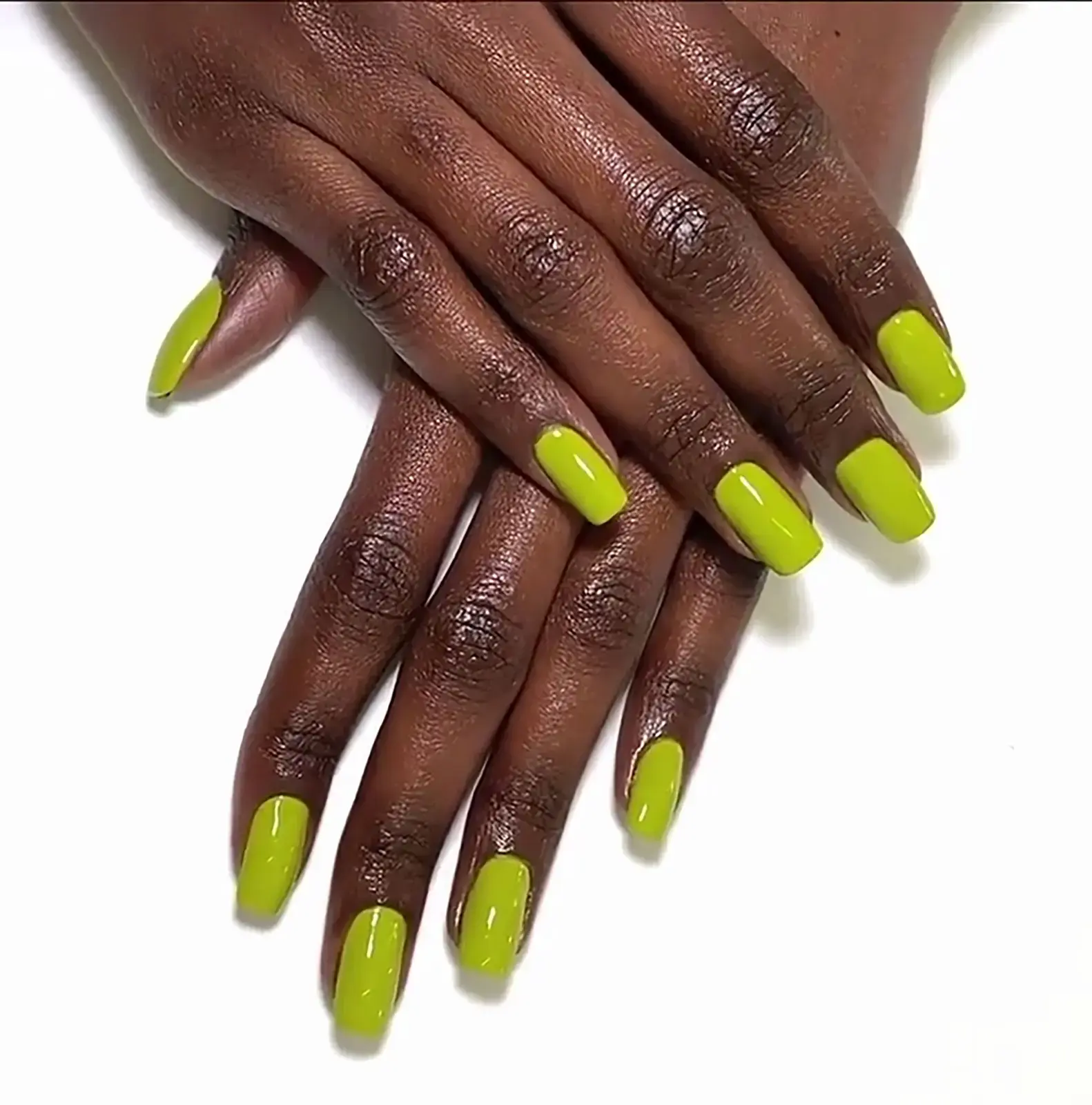 Chartreuse Nail Trend Shocks Fall Fashion