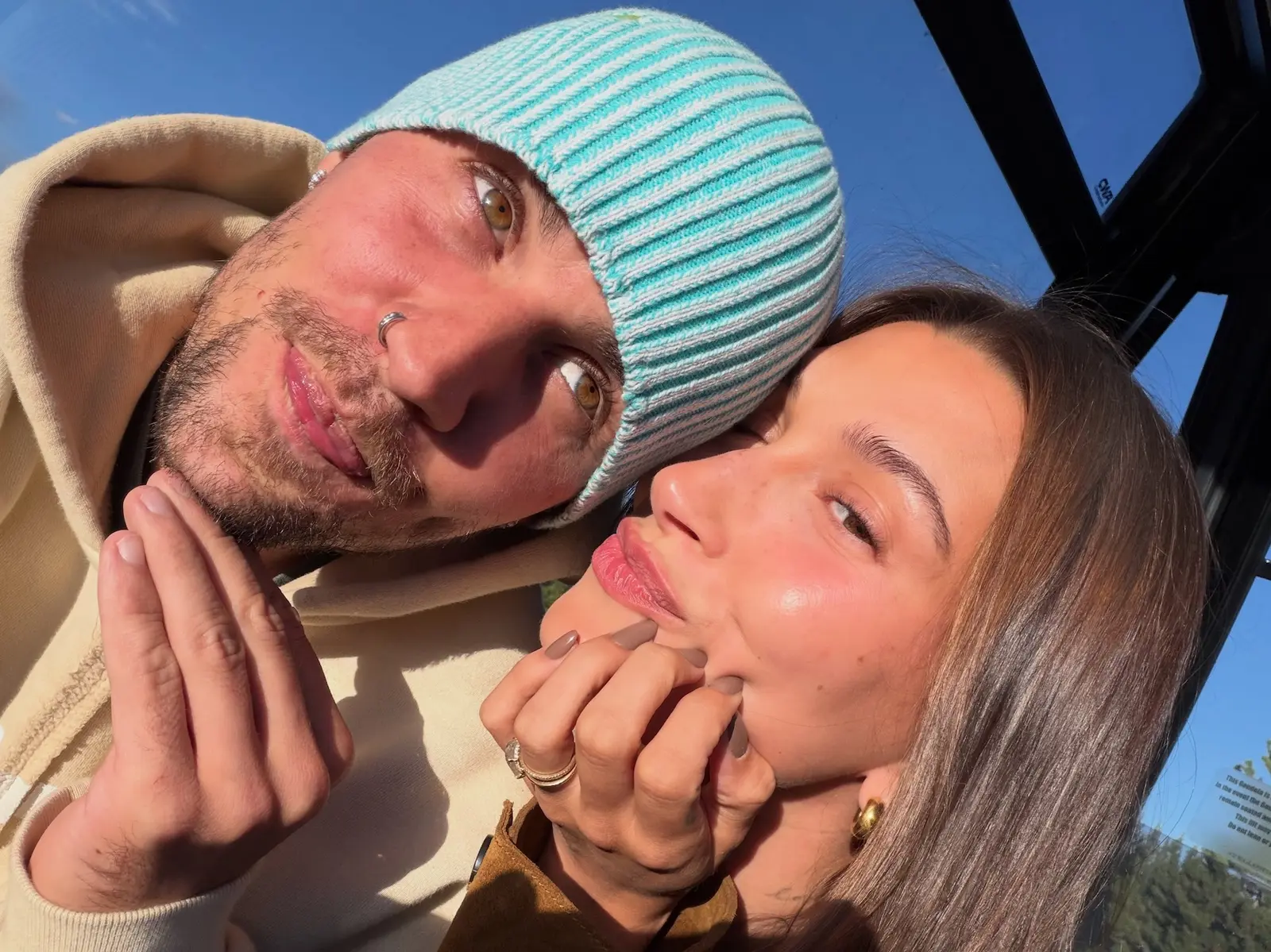 Hailey Bieber’s Chai Latte Nails Are On Our Fall Moodboards
