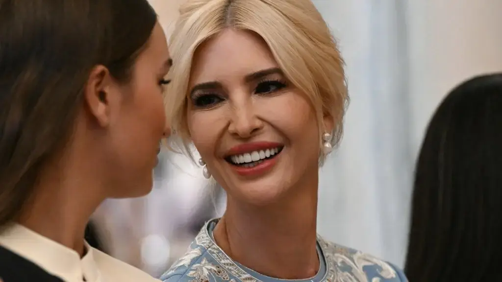 Ivanka Trump Wears Guo Pei Couture With Unexpected Styling Twist