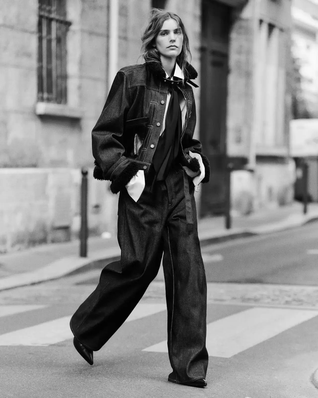 Levi’s and Sacai Reimagine Denim Through Experimental Proportions