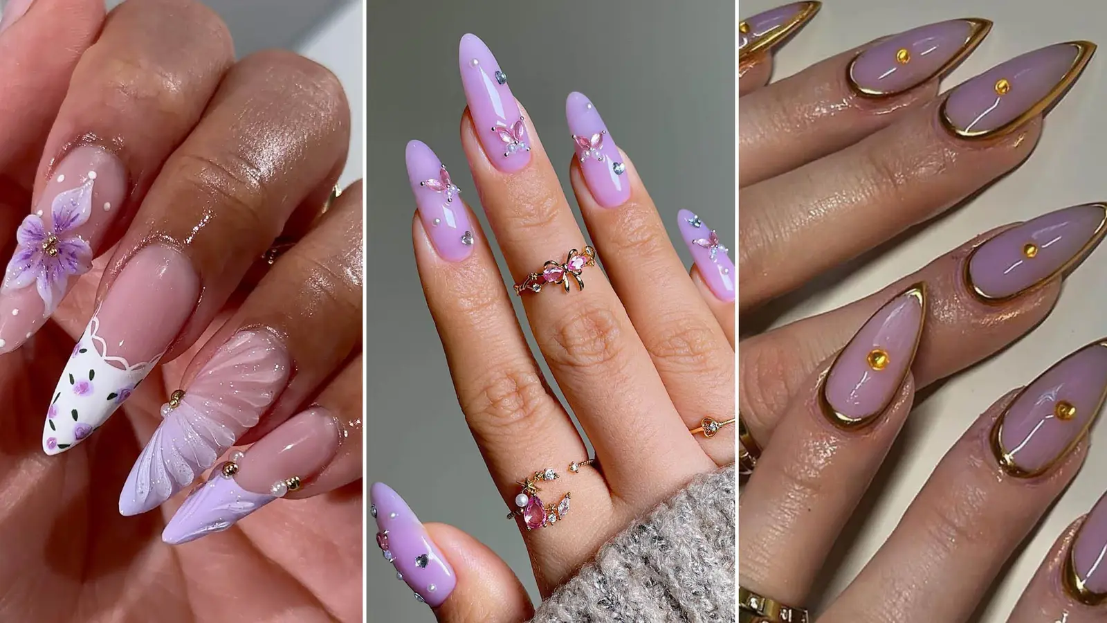 Lilac Nails Take Over Fall 2026