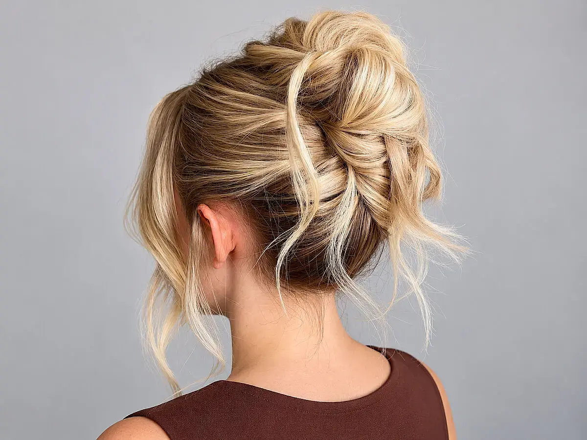 Loose French Twist Returns as Modern Evening Style