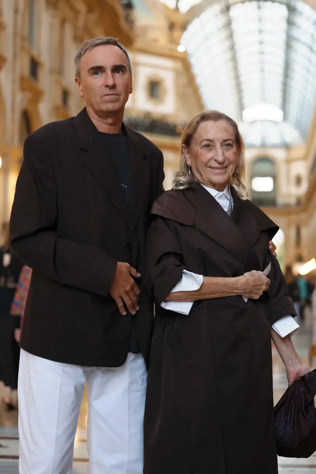 Miuccia Prada and Raf Simons Speak Together for First Time on „The Run‑Through” Podcast