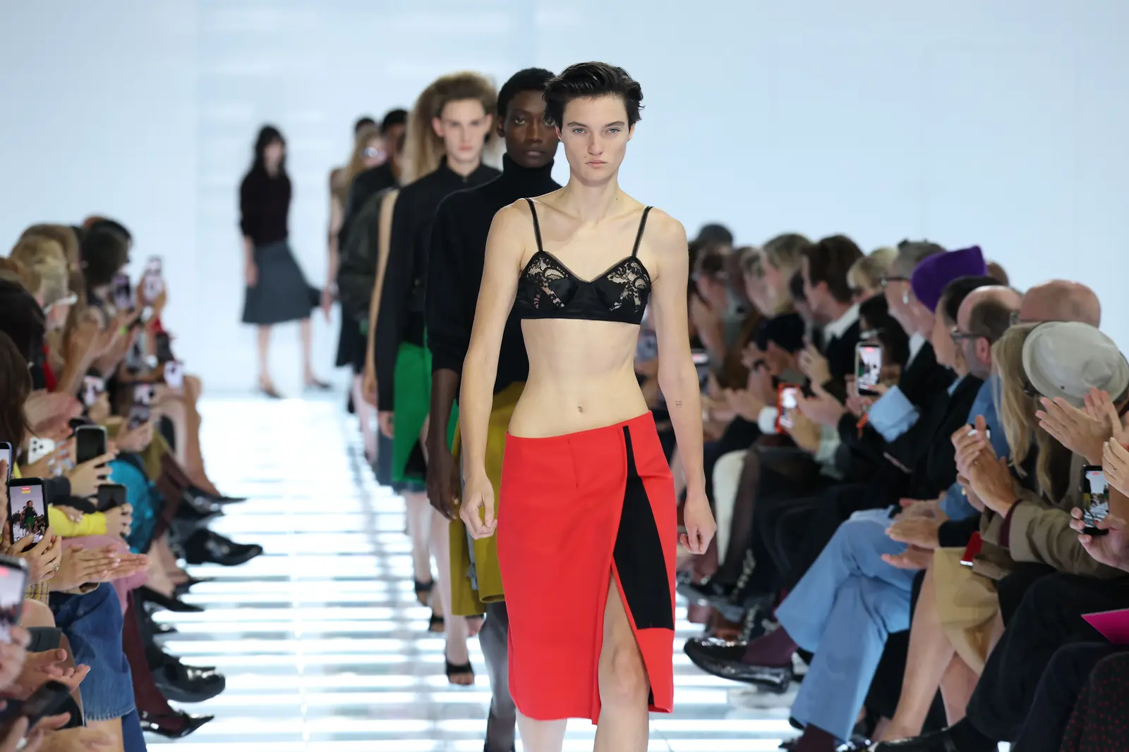 Prada's Spring 2027 Skirt Obsession Sparks Retail Frenzy