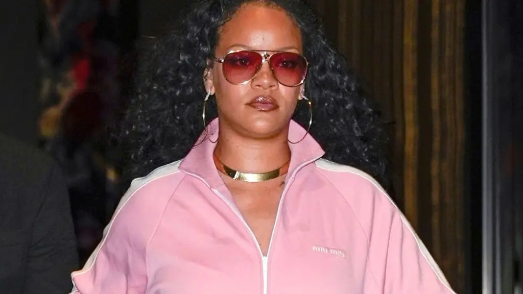 Rihanna Commands Attention in Sheer Ferragamo in Paris