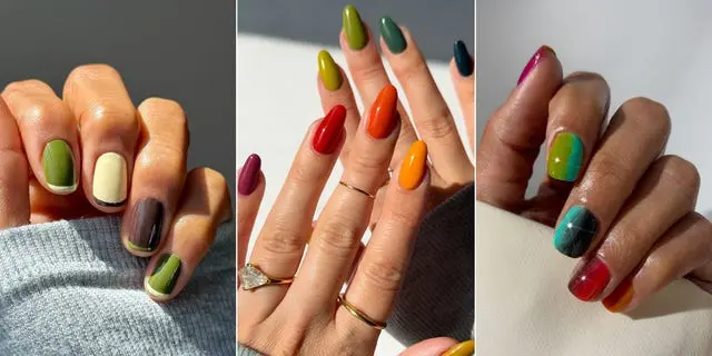 Actually, Fall Is the Best Time for Skittles Nails