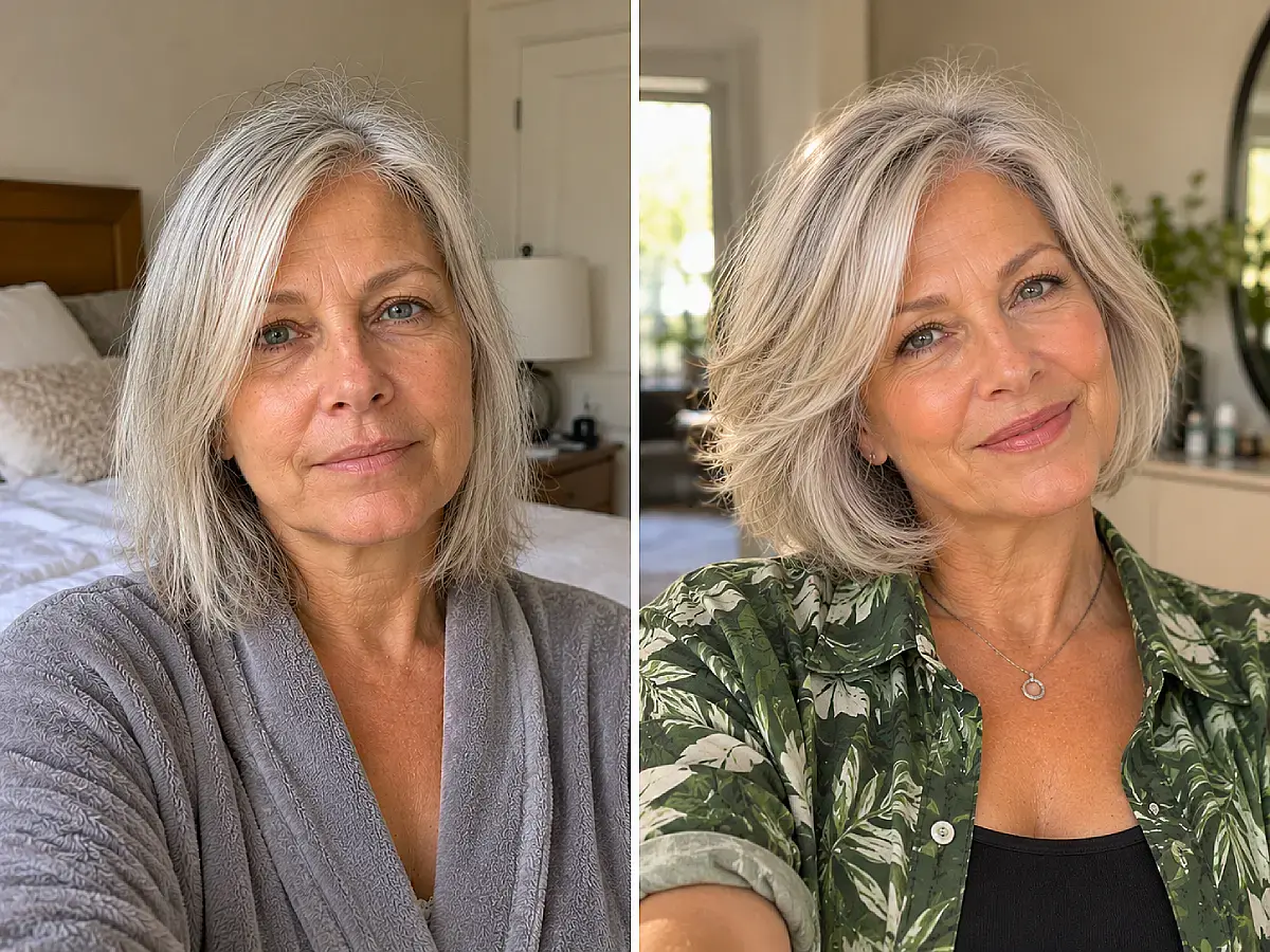 Floating Bobs: How Seniors Can Achieve a Light, Rounded Look