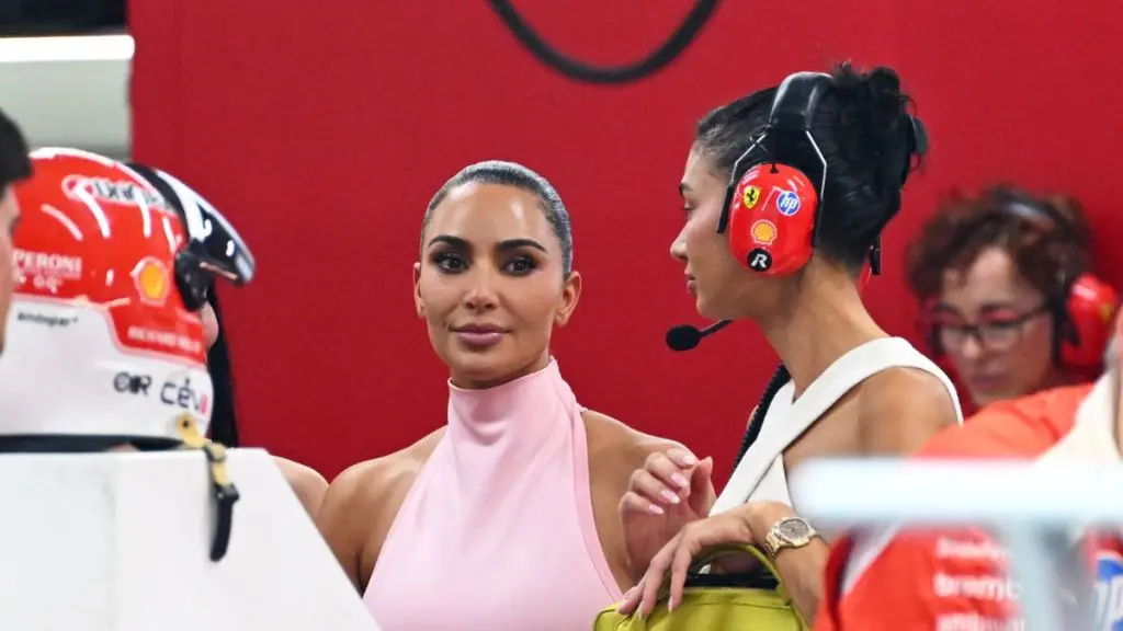 Kim Kardashian Makes Bold Fashion Statement at Singapore Grand Prix