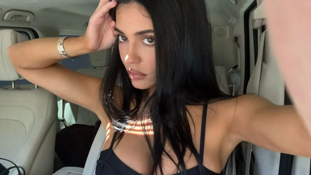 Kylie Jenner Stuns in Minimalist Bra Top for New Kardashians Promo