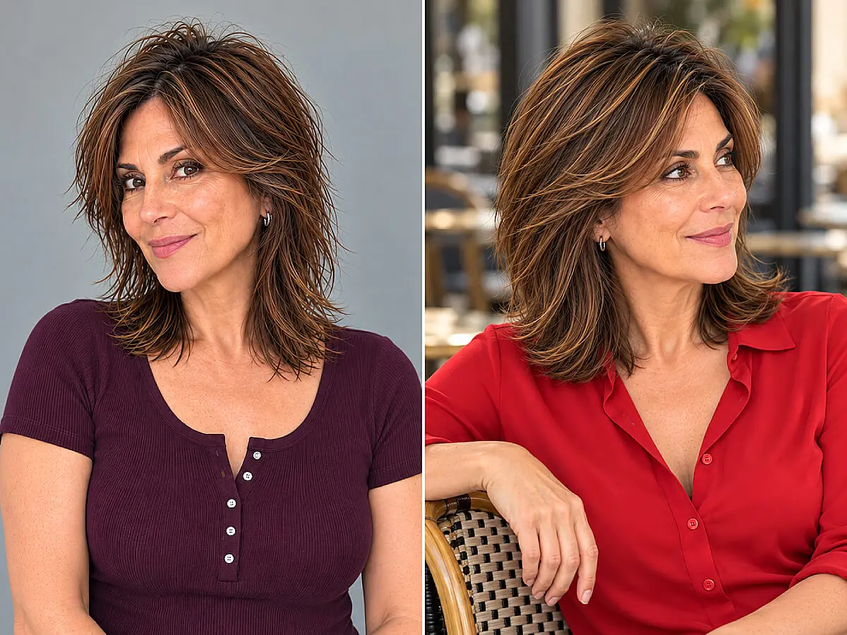 Mastering the Medium Shag for Mature Hair