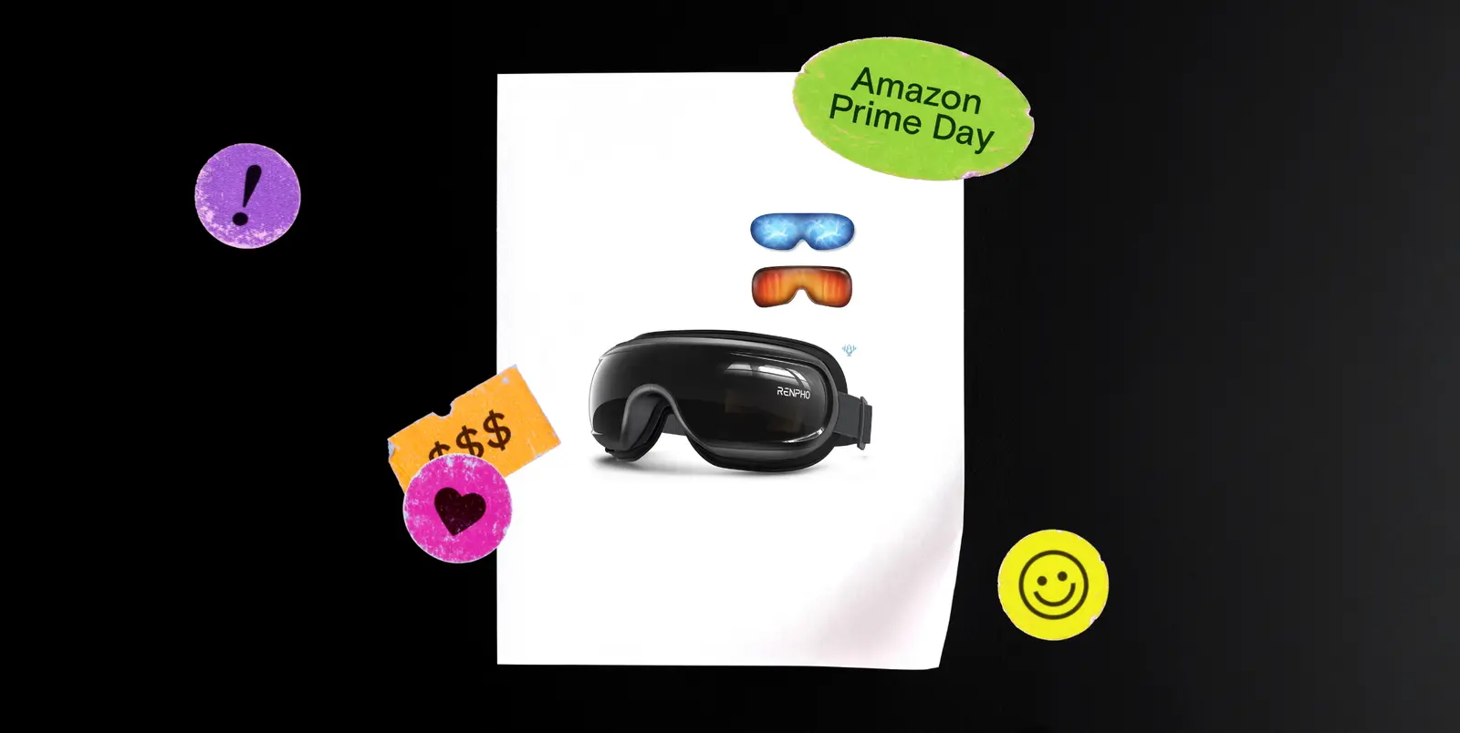 The RENPHO Eye Massager Hits a Deep Discount for Prime Day