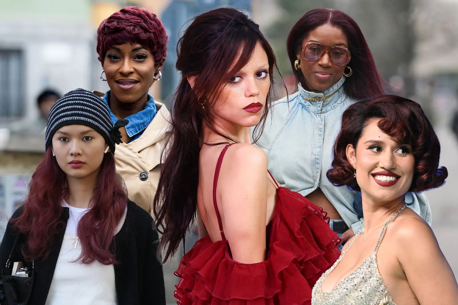 The Cherry Cola Hair Color Trend Is Bubbling Up Yet Again—See Photos