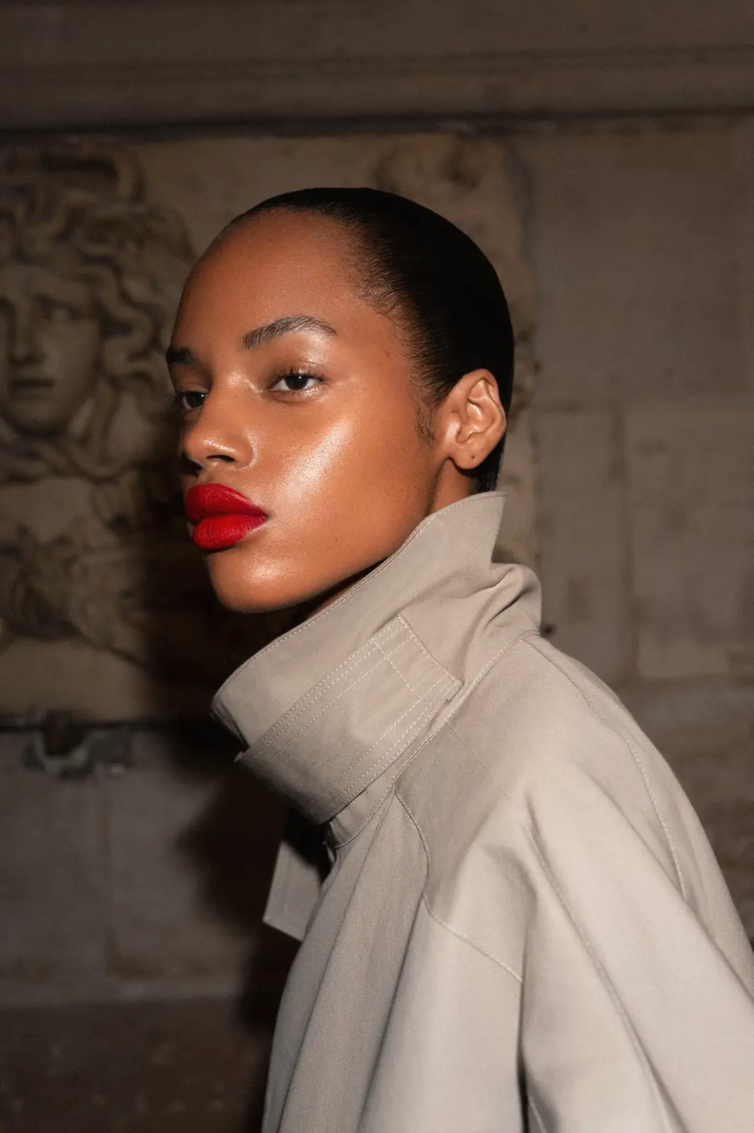 Victoria Beckham Unveils New Lipstick at Paris Fashion Week Spring ’27 Show